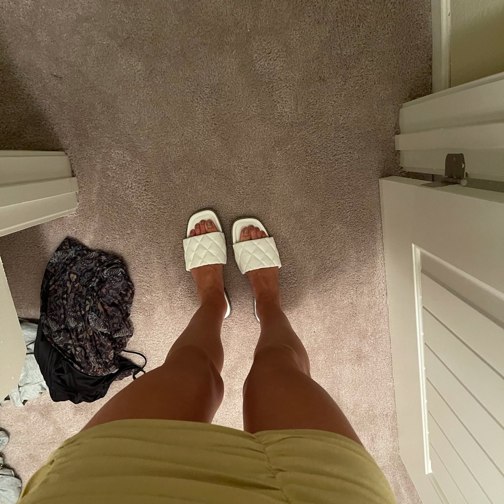 White Sandals